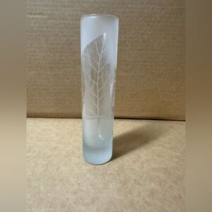 Portmeirion Season Frosted Fall Leaves Bud Vase
